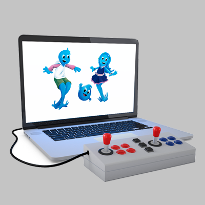 Imagen de una consola de juego